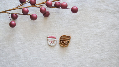 Mr. and Mrs. Clause Polymer Clay Cutter Set image 2