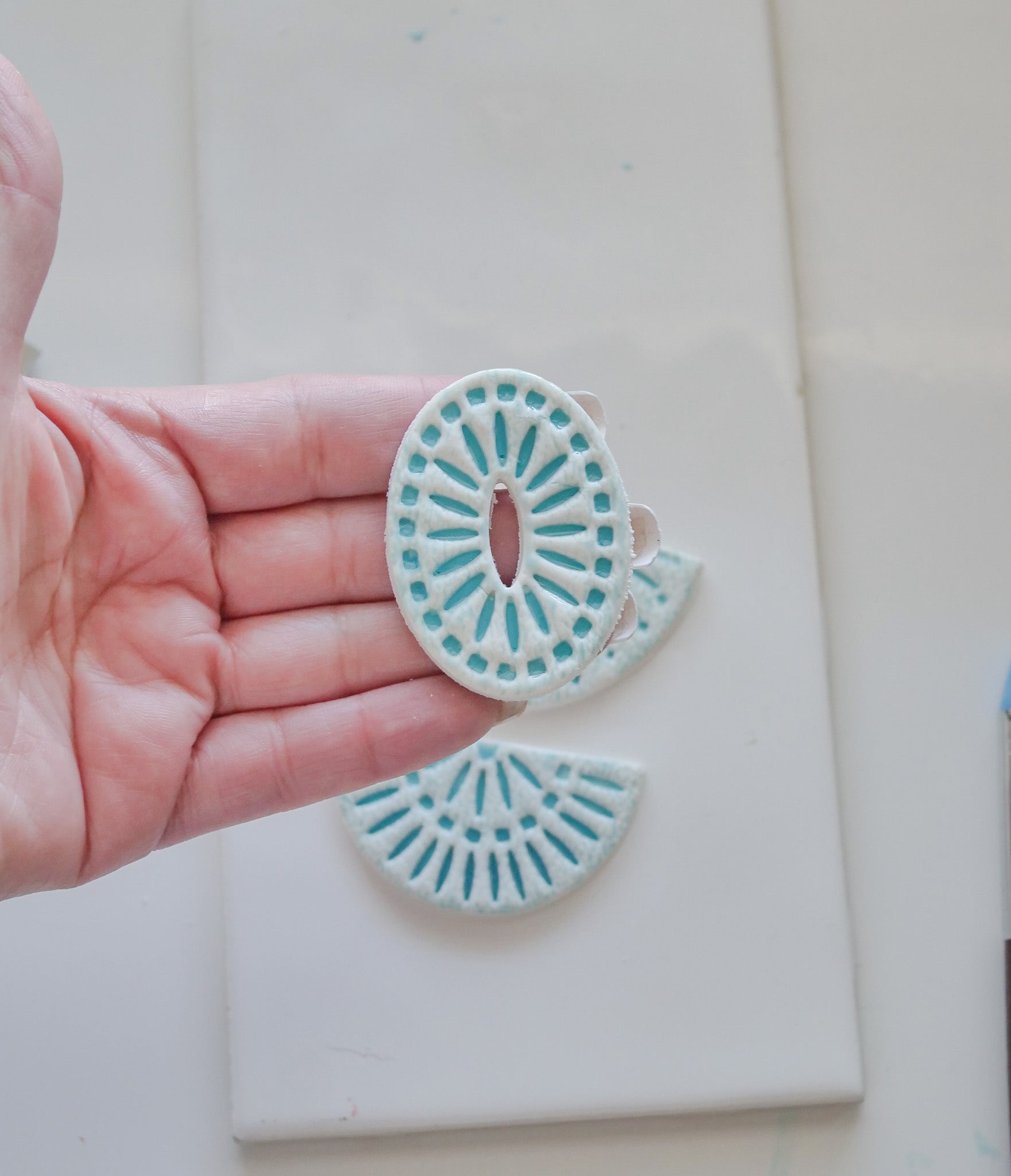 Stone Oval Polymer Clay Cutter image 2