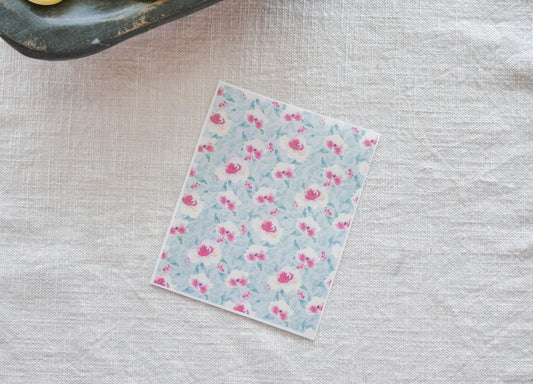 Flower Polymer Clay Transfer Sheets image 1
