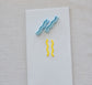 Thin Squiggle Polymer Clay Cutter Set image 0