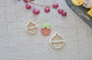 Jingle Bell & Bow Polymer Clay Cutter Set image 0