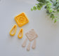 Diamond Flower Inspired Polymer Clay Cutter image 2