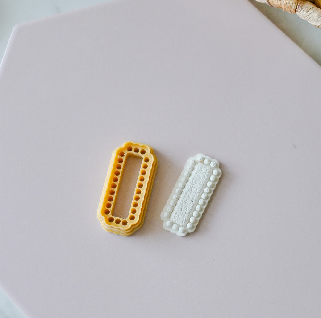 Rectangle Stone Polymer Clay Cutter image 0