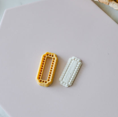 Rectangle Stone Polymer Clay Cutter image 0