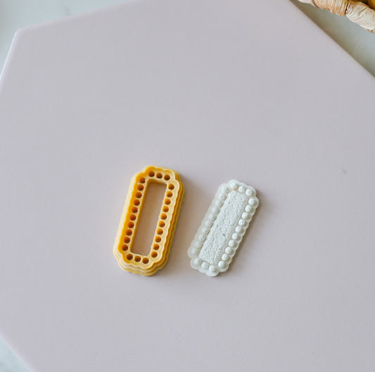 Rectangle Stone Polymer Clay Cutter image 0