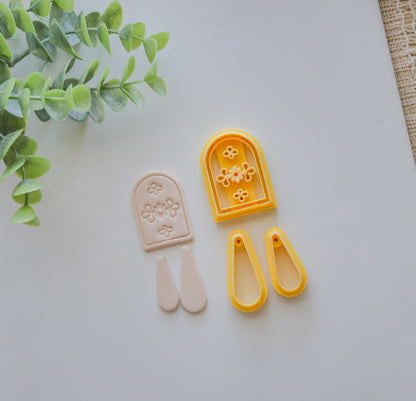 Arch Flower Inspired Polymer Clay Cutter image 2