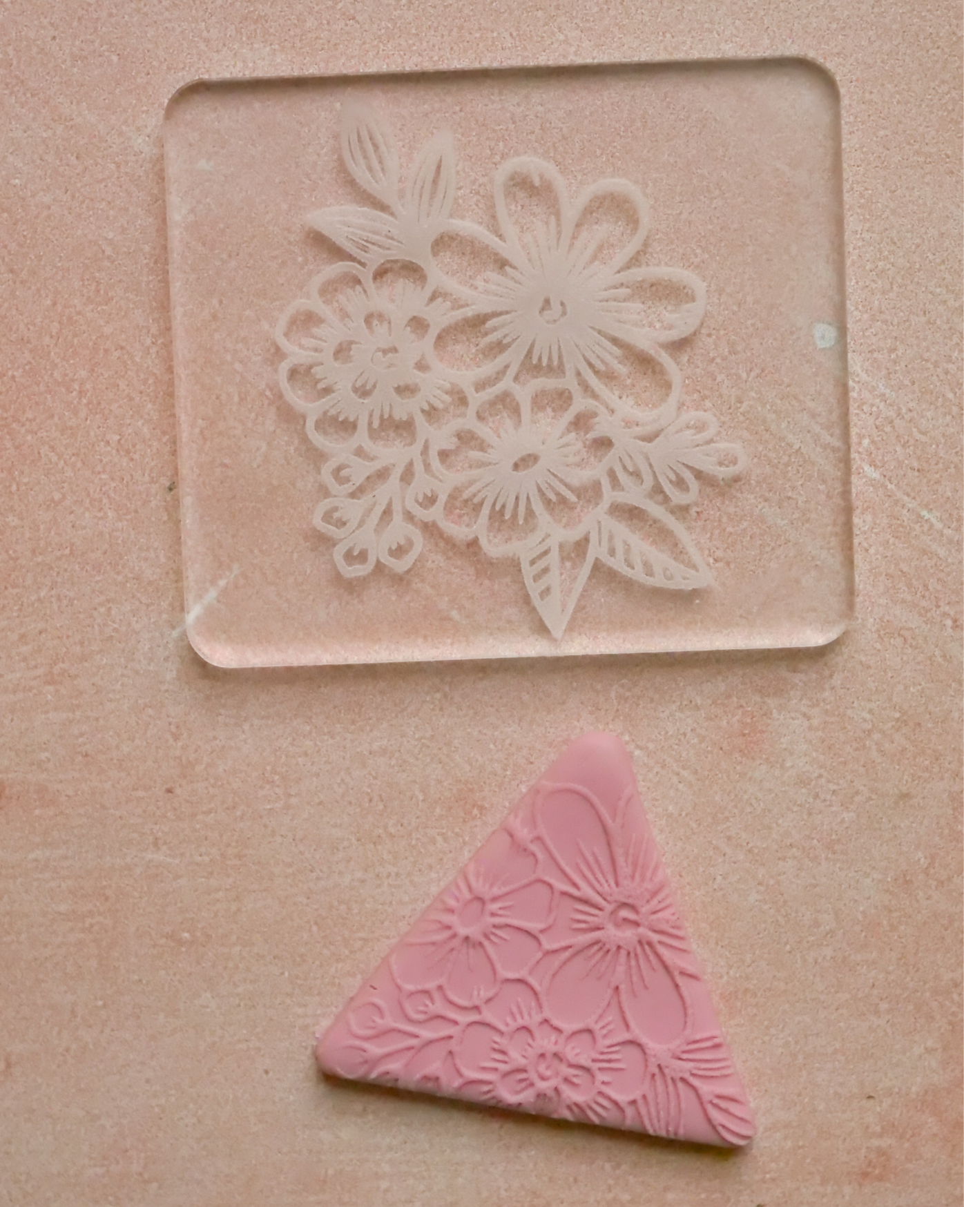 Floral Arrangement Acrylic Stamp image 2