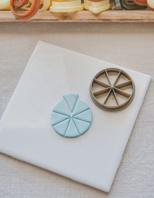 Color Wheel Polymer Clay Cutter image 1