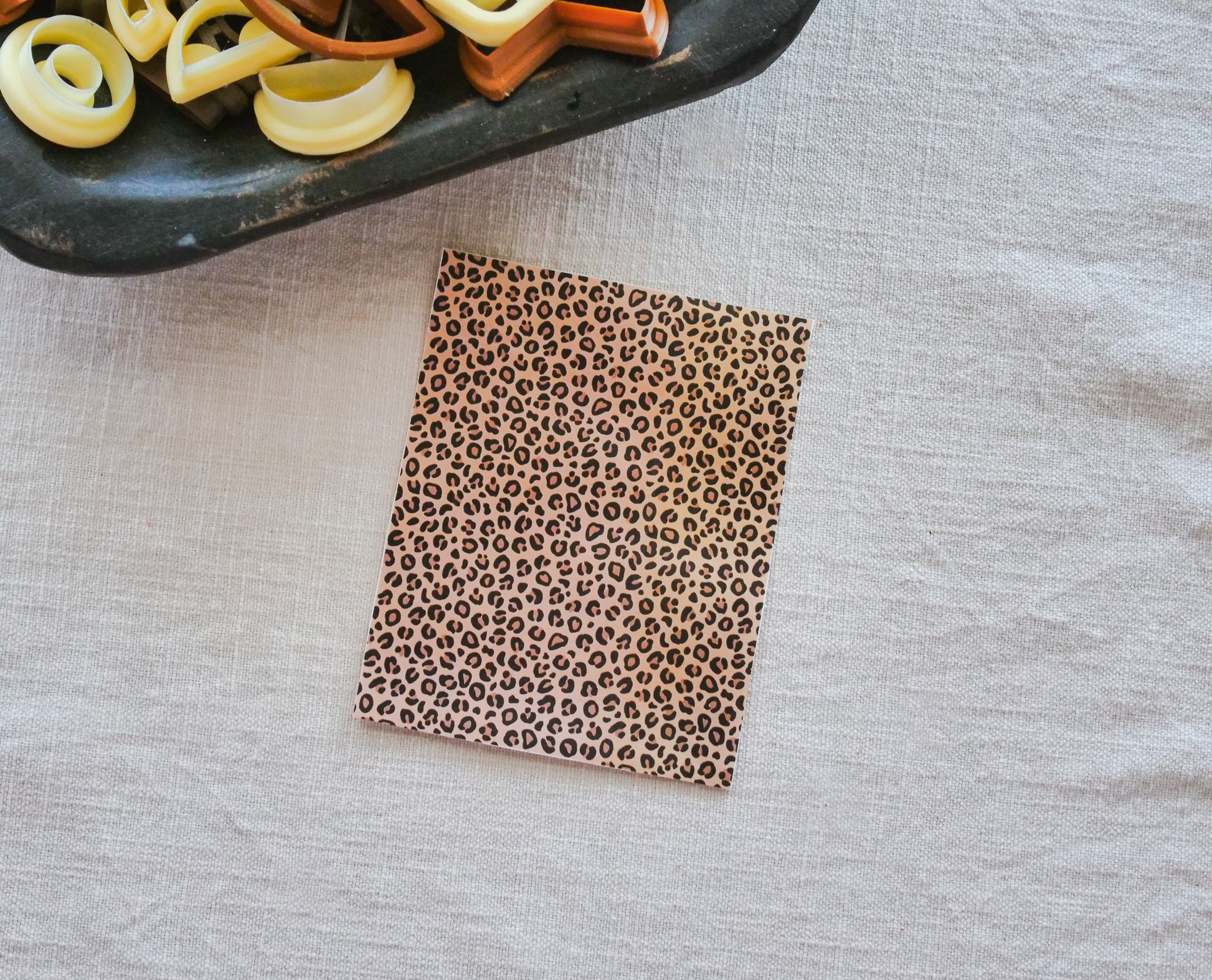 Cheetah Polymer Clay Transfer Sheets image 0