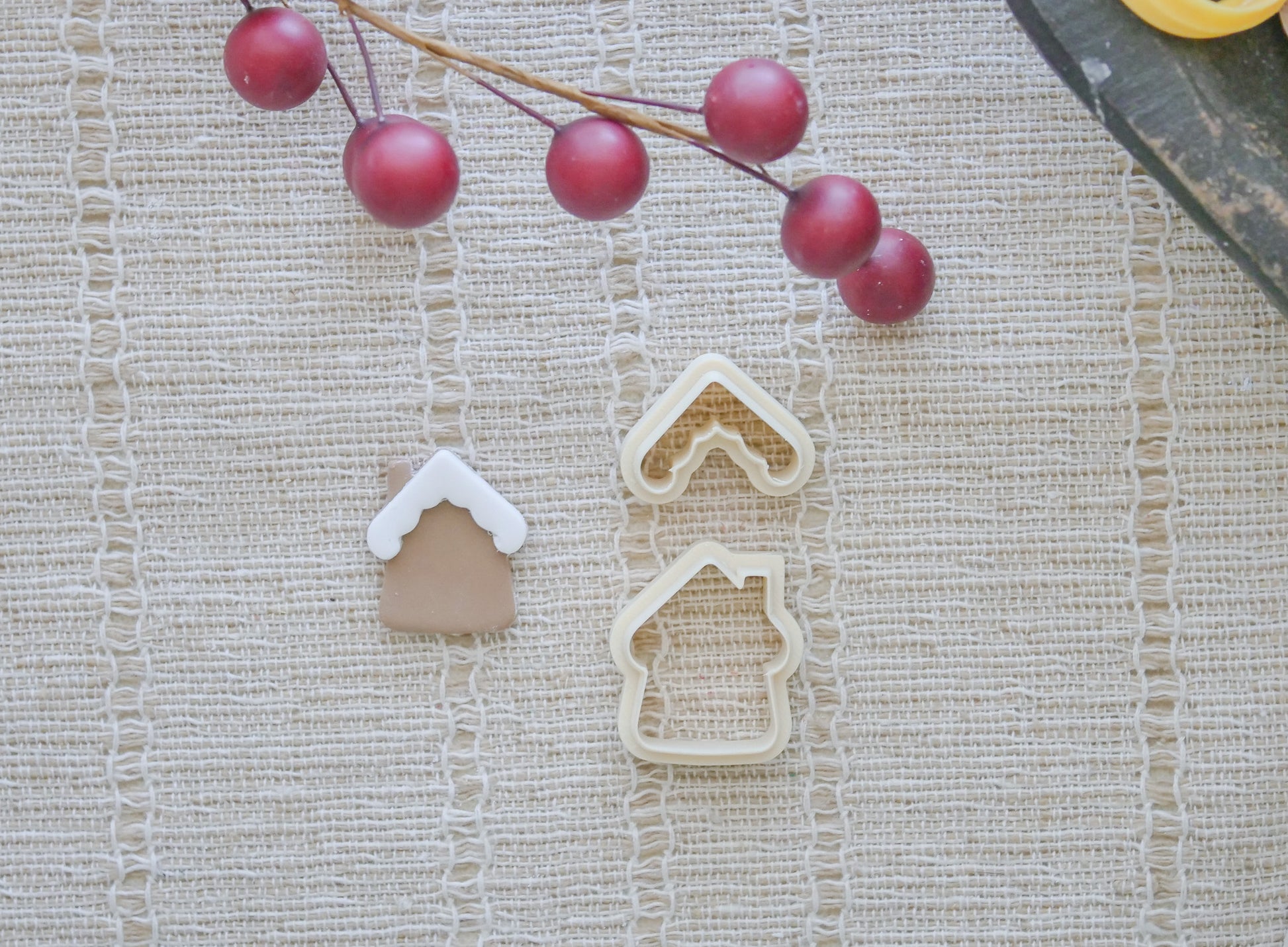 Gingerbread Polymer Clay Cutter Set image 0