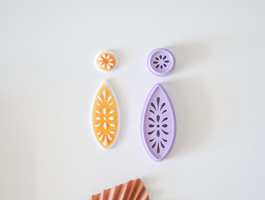 Floral Almond Cutter Set | Hello Cutters