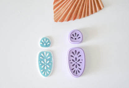Modern Rounded Floral Cutter Set | Hello Cutters