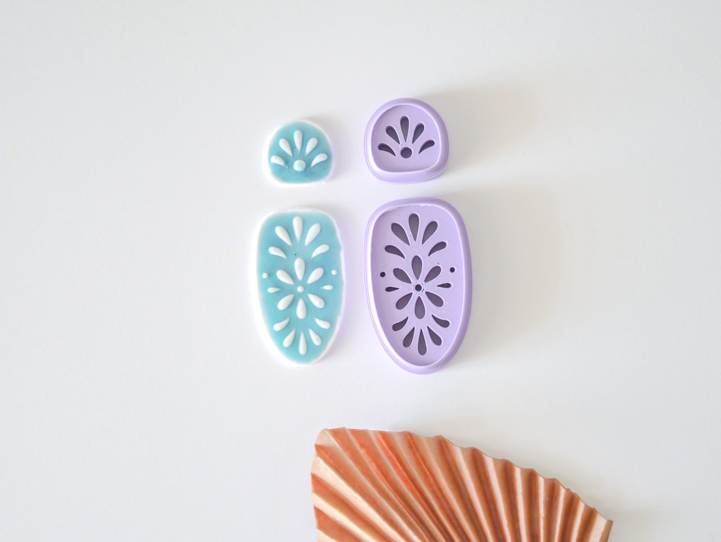 Modern Rounded Floral Cutter Set | Hello Cutters