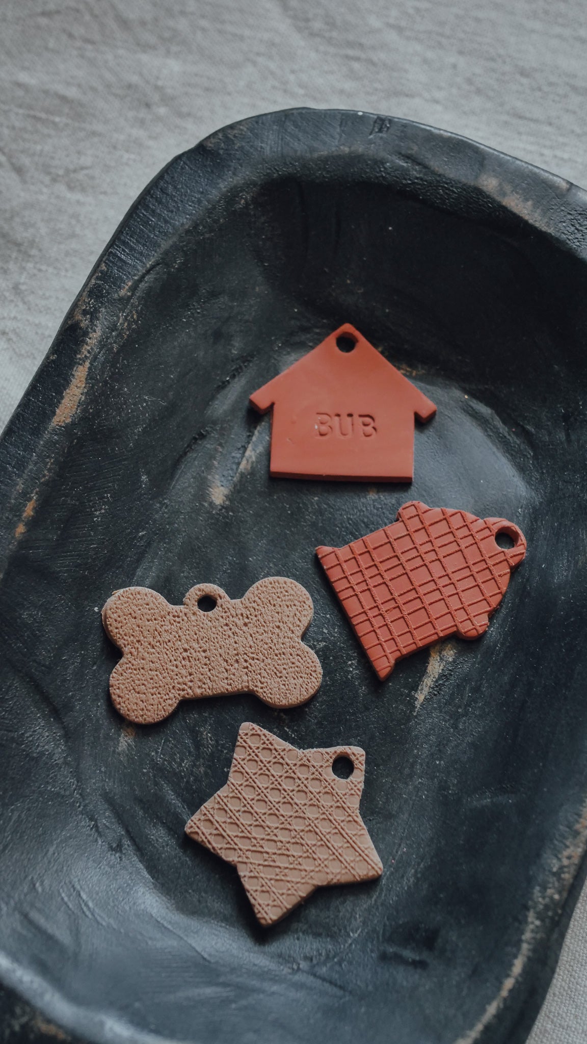 Dog Tag Polymer Clay Cutter Set