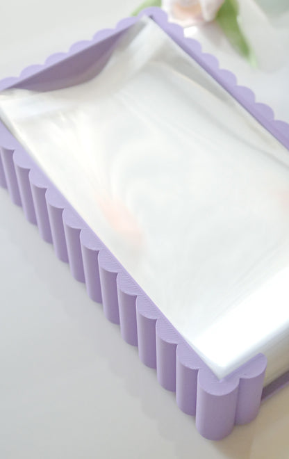 Fluted Style Poly Bag Holder