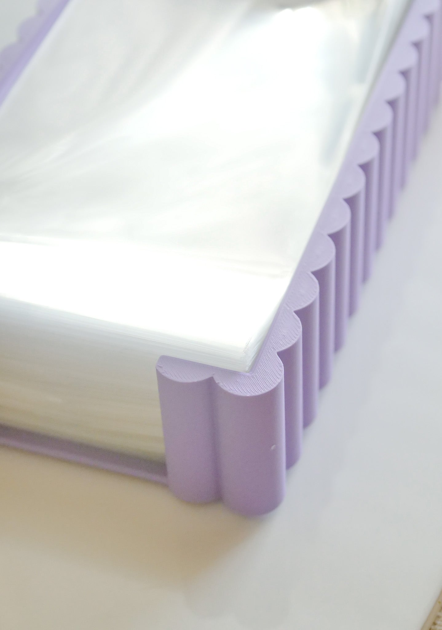 Fluted Style Poly Bag Holder