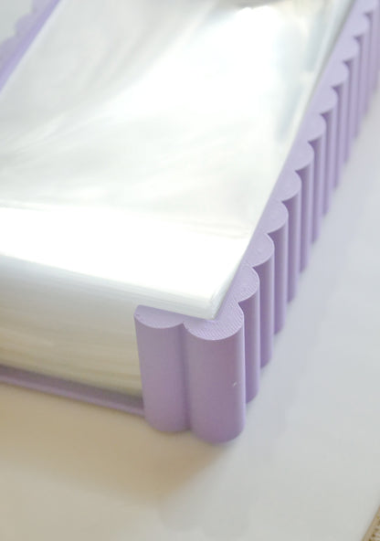 Fluted Style Poly Bag Holder