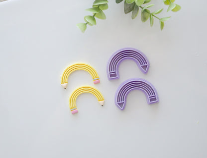 Arch Pencil Mirror Clay Cutter Set
