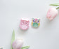 Stained Glass Owl Polymer Clay Cutter