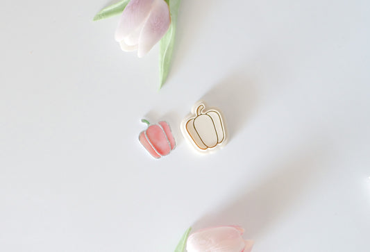 Stained Glass Pepper Polymer Clay Cutter