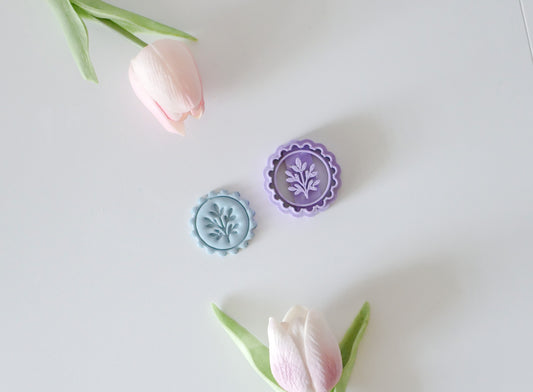 floral polymer clay cutter 