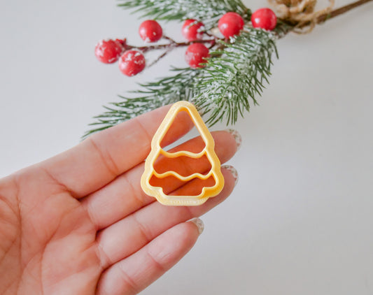 Christmas Tree Polymer Clay Cutter- STL File
