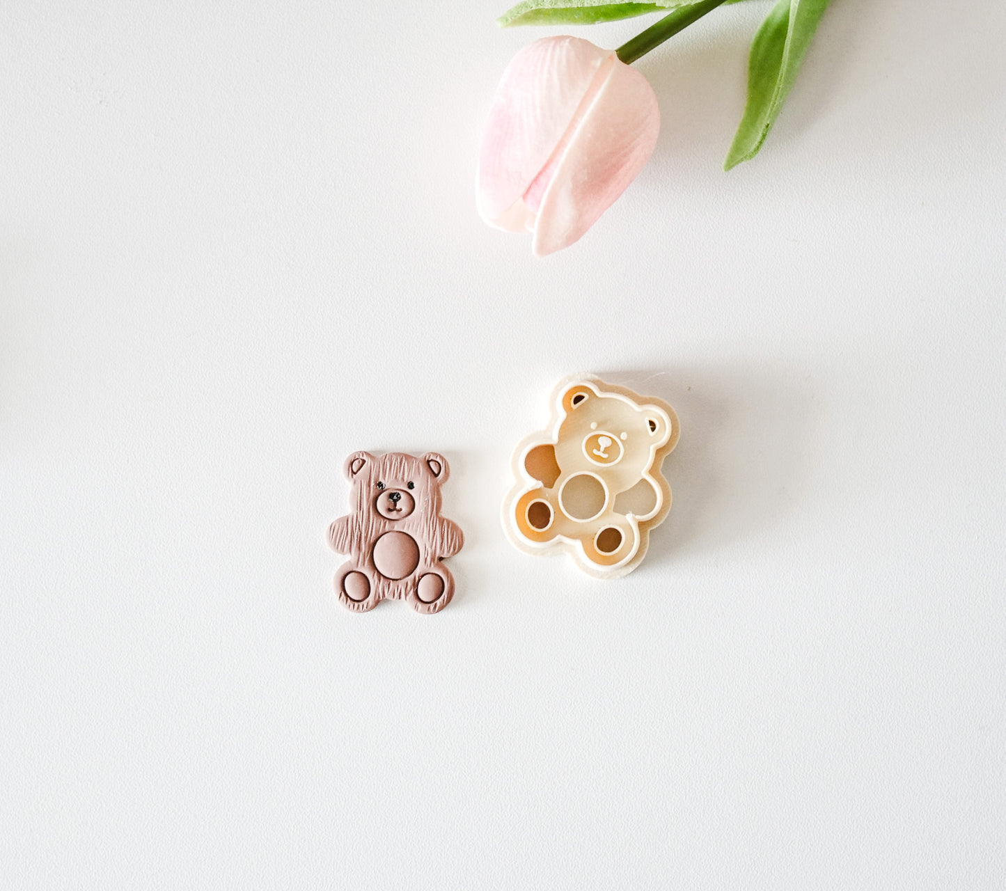 bear polymer clay cutter set 1.60 inches