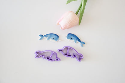 Narwhal Polymer Clay Cutter Set