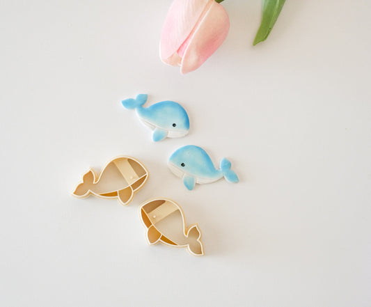 Whale Shape Polymer Clay Cutter Set