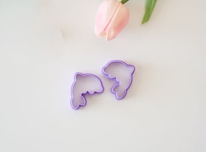 dolphin polymer clay cutter created by hello cutters