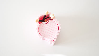 Mini Heart Shape Pad Holder