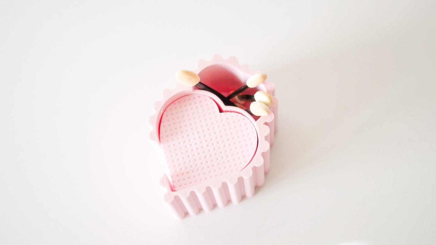 Mini Heart Shape Pad Holder