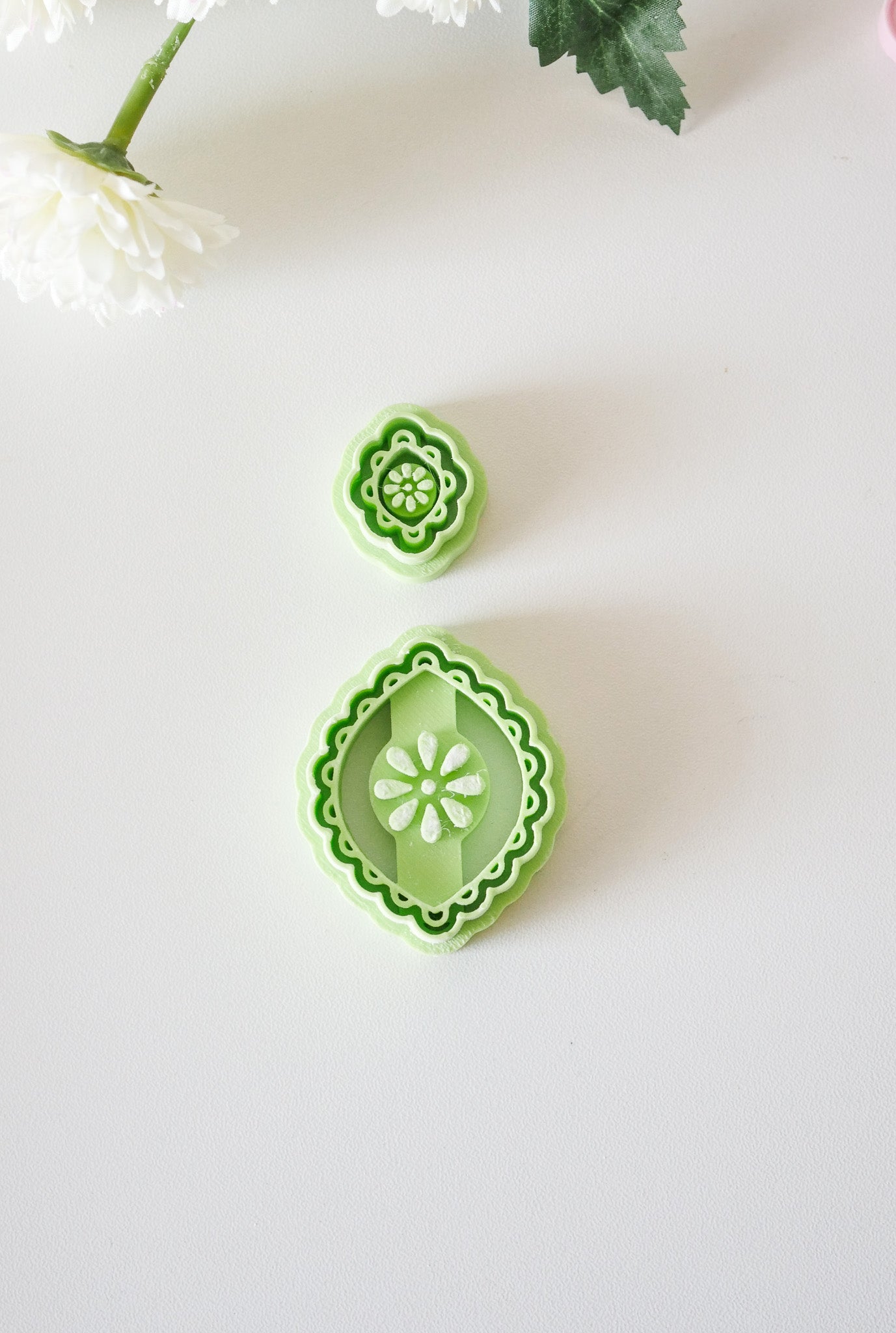 Talavera Geometric Polymer Clay Cutter | Hello Cutters