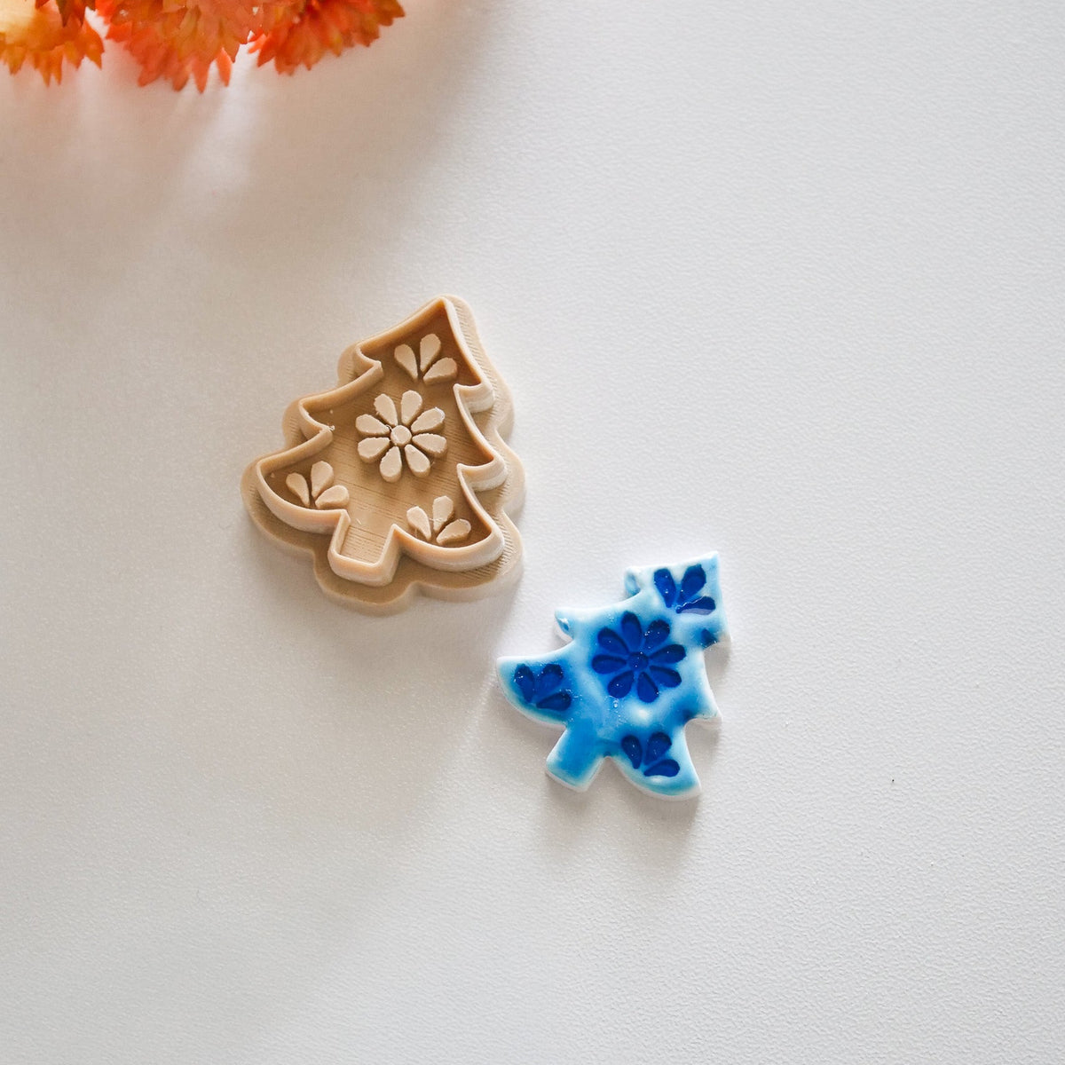 Talavera Christmas Tree Clay Cutter