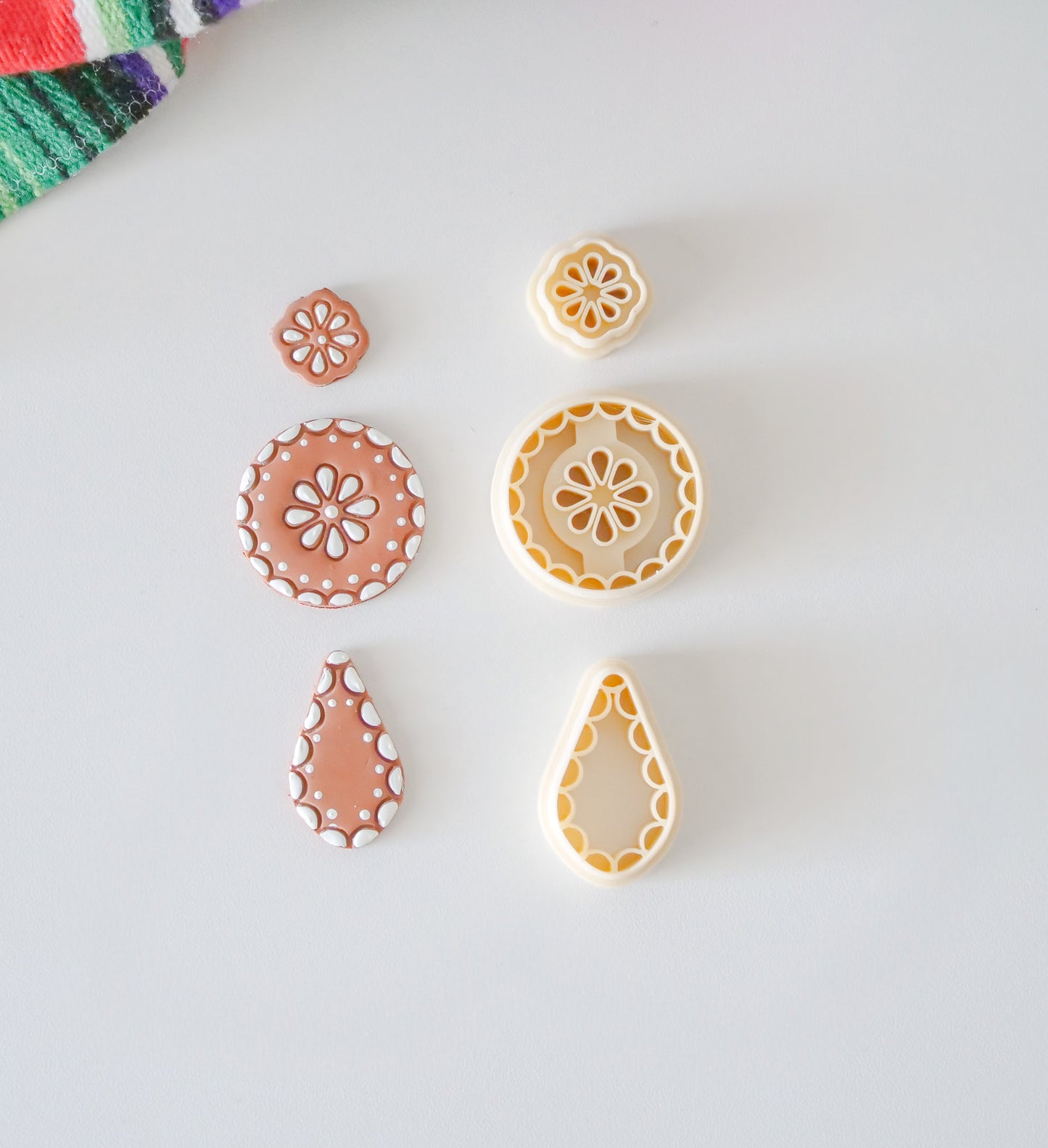 Talavera Polymer Clay Cutter Set: Jewelry & Craft Tools by Hello Cutters