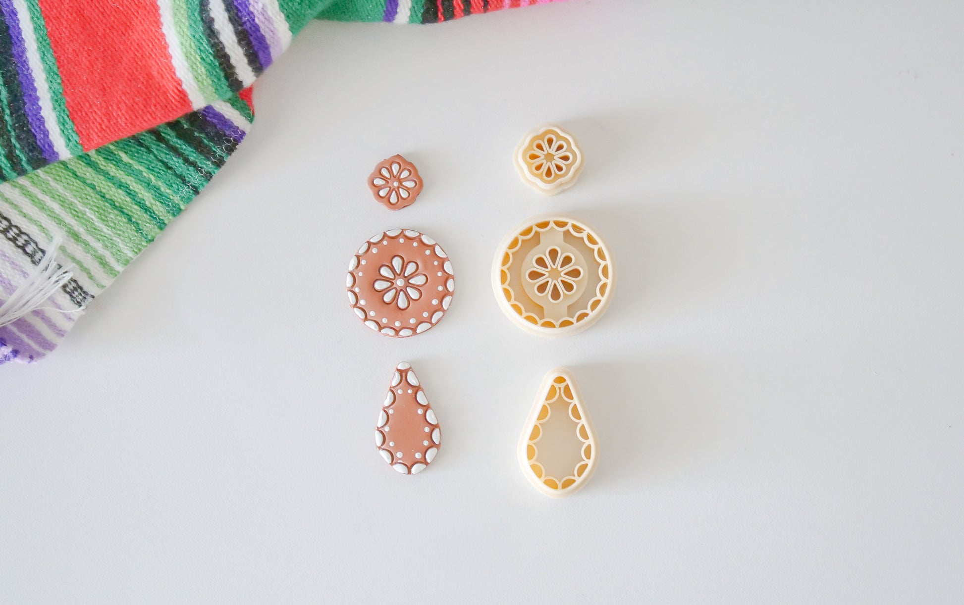 Talavera Polymer Clay Cutter Set by Hello Cutters