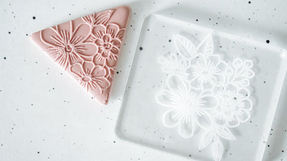 Floral Arrangement Acrylic Stamp image 0