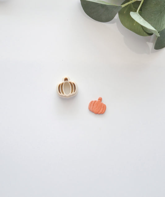 Pumpkin Stud Polymer Clay Cutter image 0