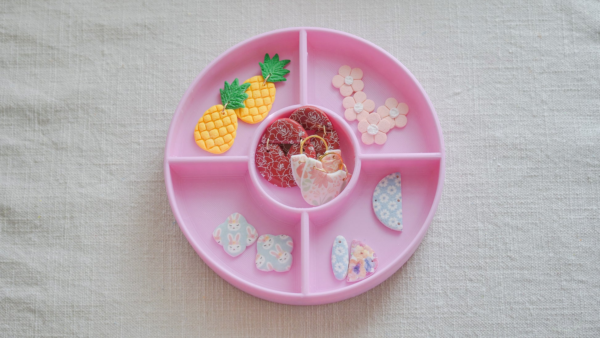 Clay & Charm Polymer Clay Tray image 0