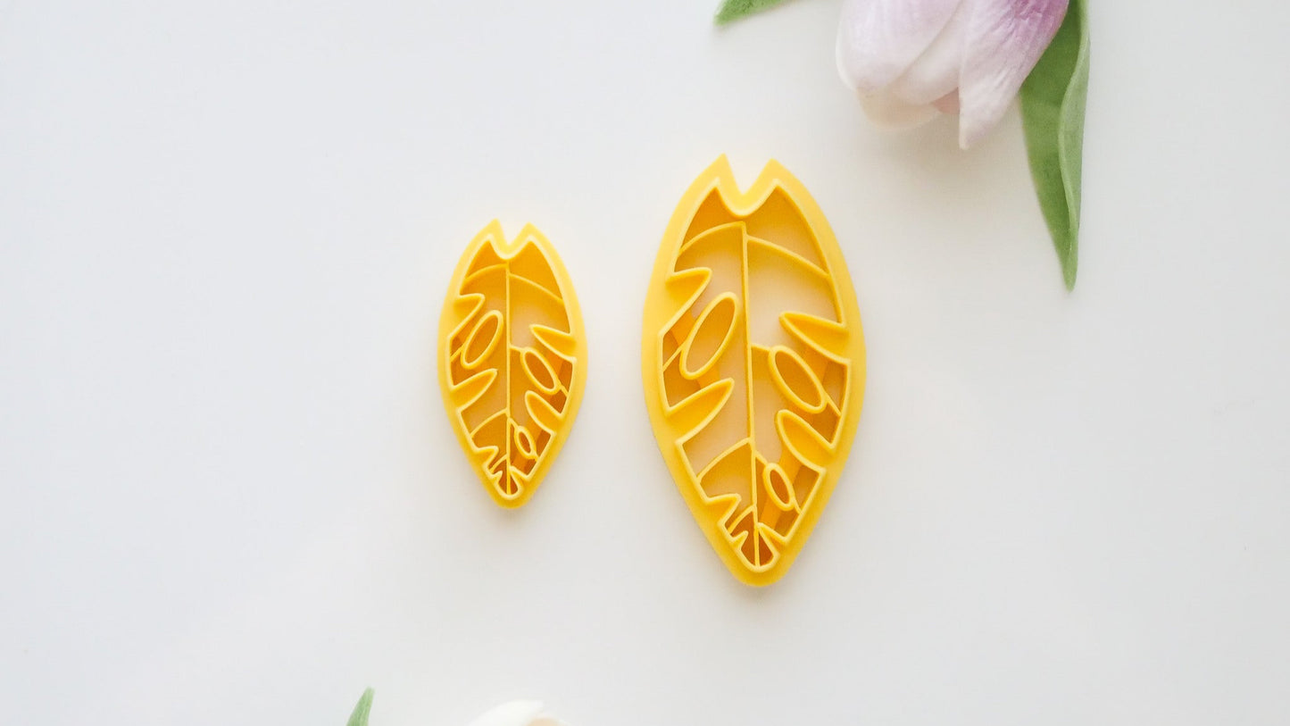 Abstract Leaves Polymer Clay Cutters image 9