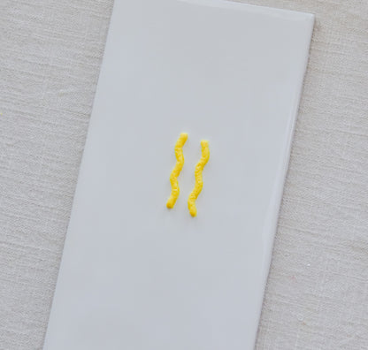 Thin Squiggle Polymer Clay Cutter Set image 1