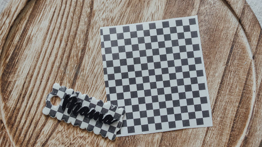Checker Transfer Sheets image 0