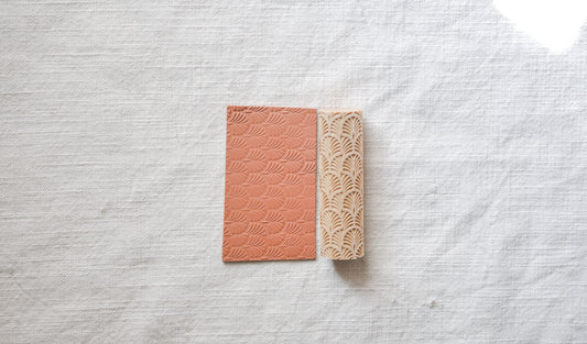 Scallop Textured Roller For Polymer Clay image 0