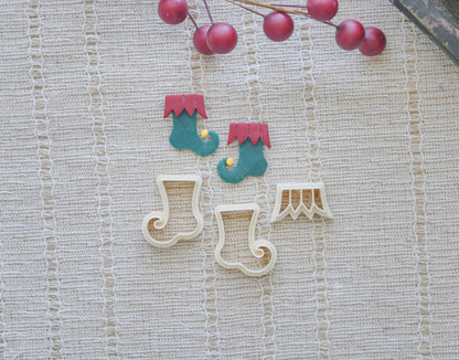 Elf Shoes Polymer Clay Cutter Combo image 0