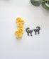 Scary Cat Polymer Clay Cutter Set image 0