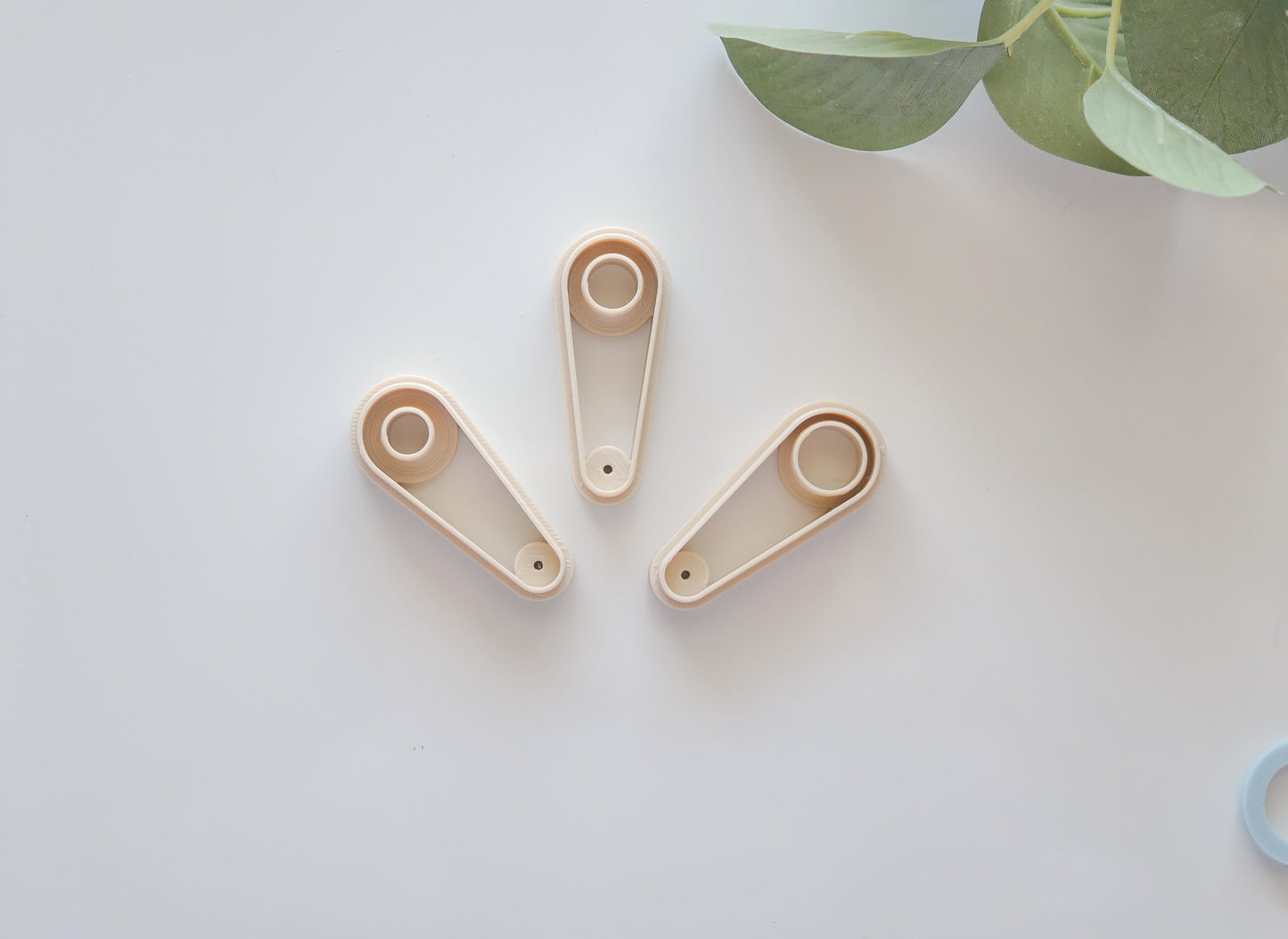 Straw Charm Topper Polymer Clay Cutter image 0