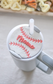 Baseball Polymer Clay Topper Cutter image 1