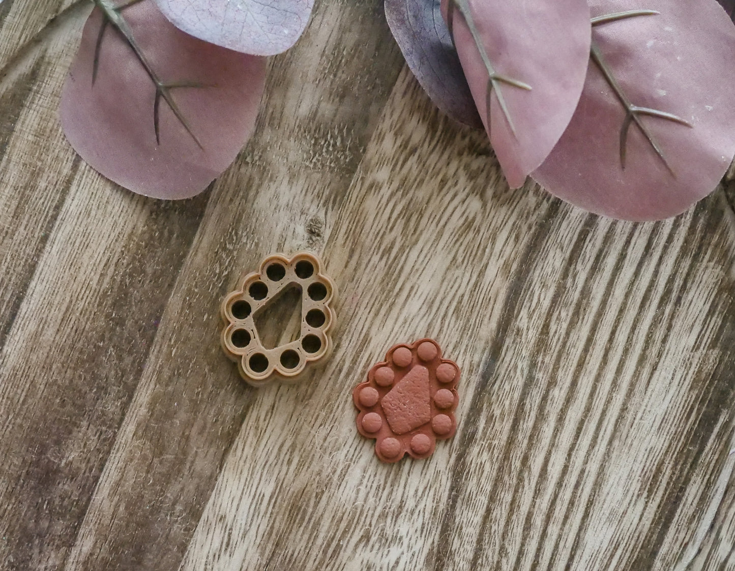 Teardrop Stone Polymer Clay Cutter image 1