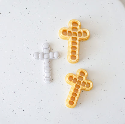 Cross Stone Polymer Clay Cutter image 1