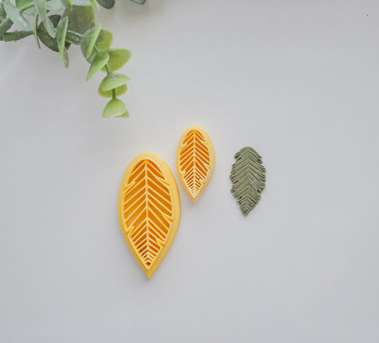 Feather Polymer Clay Cutter image 0